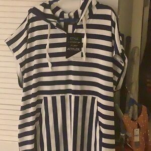 Plus size T-shirt dress